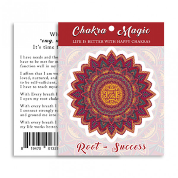 Chakra Magic Success Sticker - 6 Pack